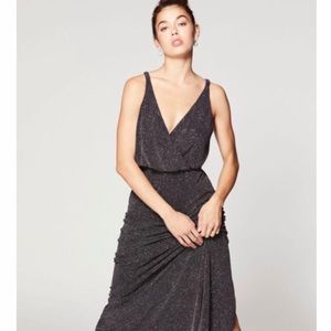 Vince Camuto Glitter Knit Gown